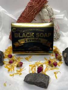 Original African Black Soap (Lavender)