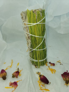 White sage with sweet grass