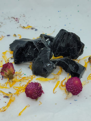 Black Obsidian chips