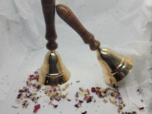Brass Bell w/ Wooden Handle