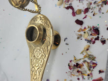 Brass Aladdin Lamp cone incense holder