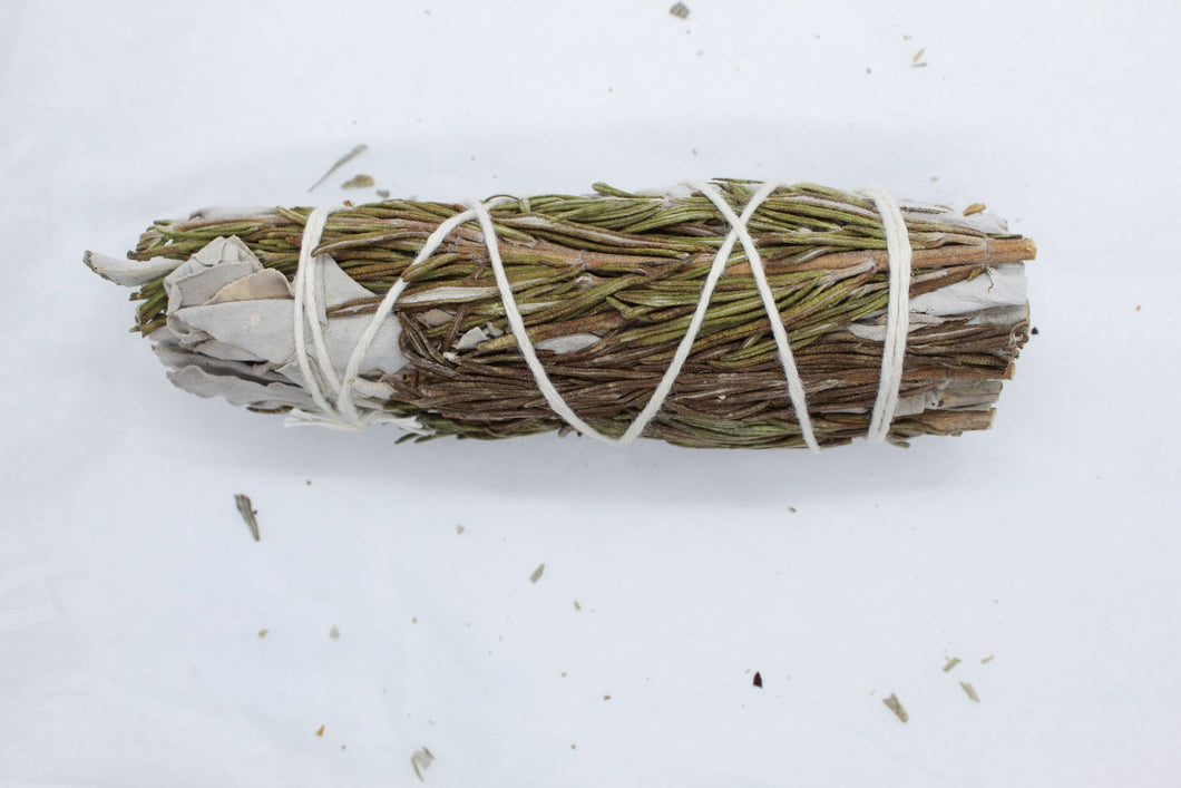 Rosemary and White Sage Smudge Stick